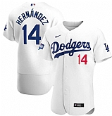 Dodgers 14 Enrique Hernandez White Nike 2020 World Series Champions Flexbase Jersey Dzhi,baseball caps,new era cap wholesale,wholesale hats